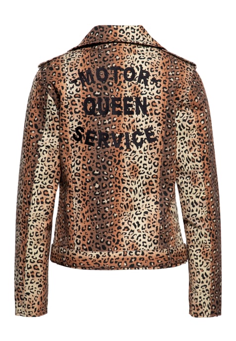 Queen Kerosin Damen Biker Jacke Motor Queen Service leo - Image 3
