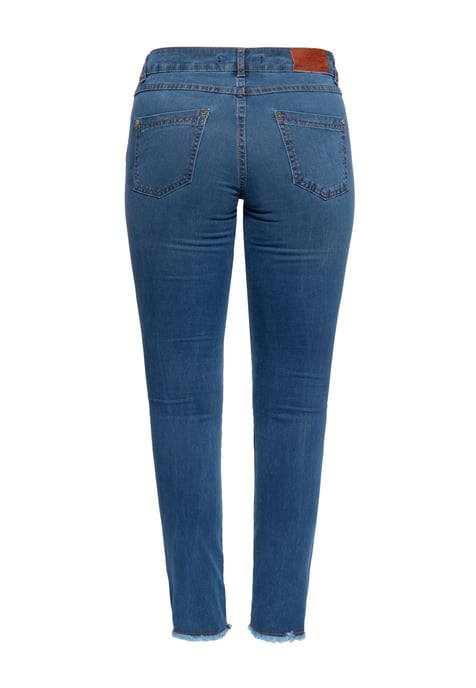 Amor, Truth & Trust Damen Jeanshose Leoni mittelblau - Image 2