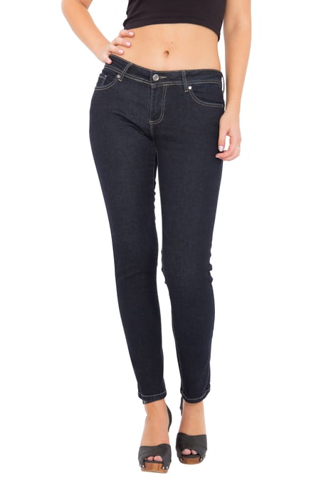 Way of Glory Damen WAY OF GLORY Jeans - slim fit & narrow leg - rinse wash Katy darkblue - Image 1