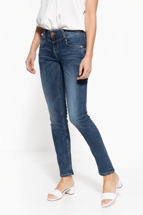 Amor, Truth & Trust Damen 5-Pocket Jeans Zoe dunkelblau - Image 2