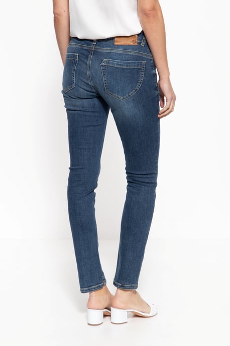 Amor, Truth & Trust Damen 5-Pocket Jeans Zoe dunkelblau - Image 3