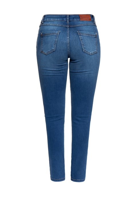 Amor, Truth & Trust Damen Jeanshose Leoni mittelblau - Image 2