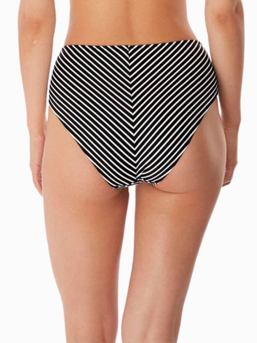 Beach Hut High Waist/Leg Bikini Brief - Image 4