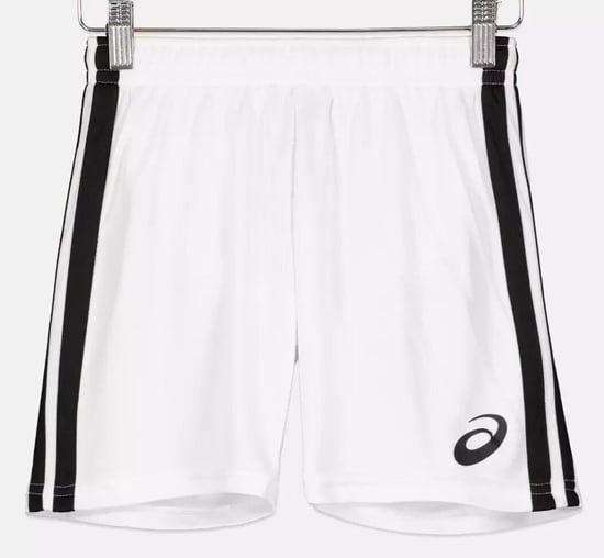 Asics Boys / Girls Sports Shorts White 1217702JR - Image 2