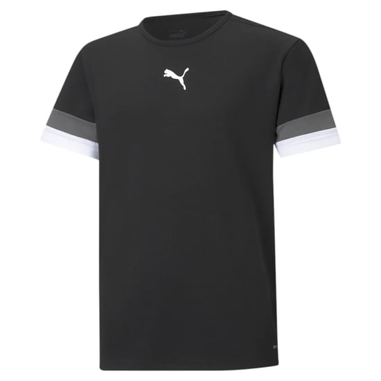 Puma Boys / Girls TeamRISE T Shirt Football Jersey Black 704938 - Image 1