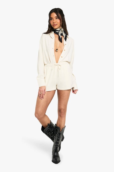 Premium Linen Oversized Shirt - Image 3