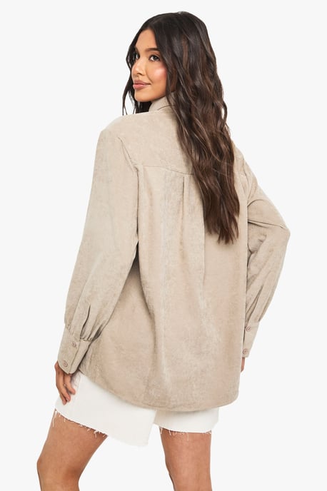 Peached Shoulder Pad Shirt - Image 2