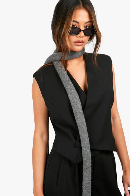 Asymmetric Button Front Waistcoat - Image 1