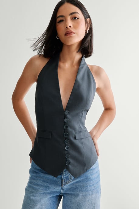 Premium Tailored Backless Vest - Image 1