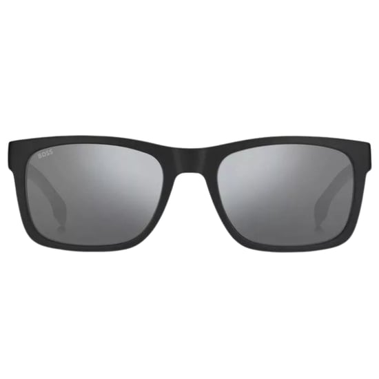 Hugo Boss Silver SP-zonnebril met matzwart montuur - Image 1