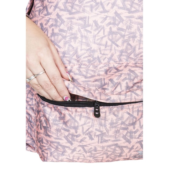 Trespass Rugzak met patroon van Britt voor kinderen/Kinderen 16L (Blush) - Image 5