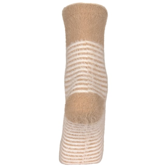 Trespass Mysiga strumpor med djuransikte för barn (Beige) - Image 2