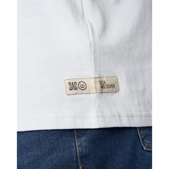 Duck and Cover Heren Squarelarge T-Shirt (Lichtblauw) - Image 4