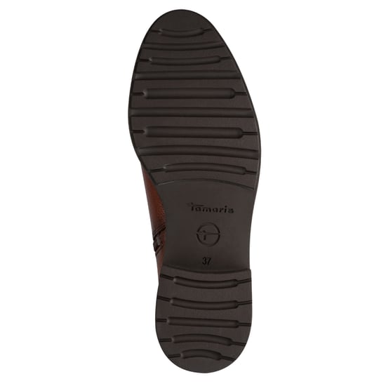 Tamaris Dames Cognac Bruine Leren Kniehoge Rijlaarzen - Image 6