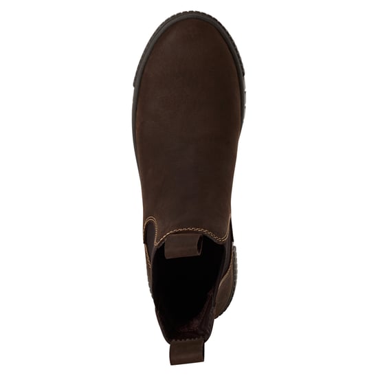 Tamaris Womens Brown Leather Chelsea Ankle Boots - Image 5