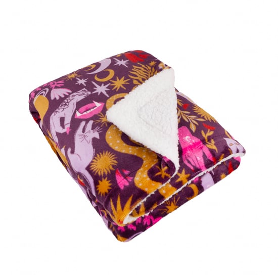furn. Enchanted Printed Fleece Throw - Image 2