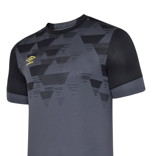 Umbro Childrens/Kids Vier Jersey (Carbon/Black) - Image 3