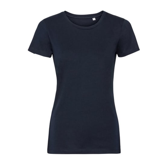 Russell Womens/Ladies Organic Short-Sleeved T-Shirt (French Navy) - Image 1