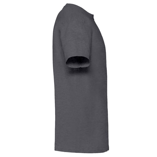 Fruit Of The Loom Mens Iconic Premium Ringspun Cotton T-Shirt (Dark Heather) - Image 3
