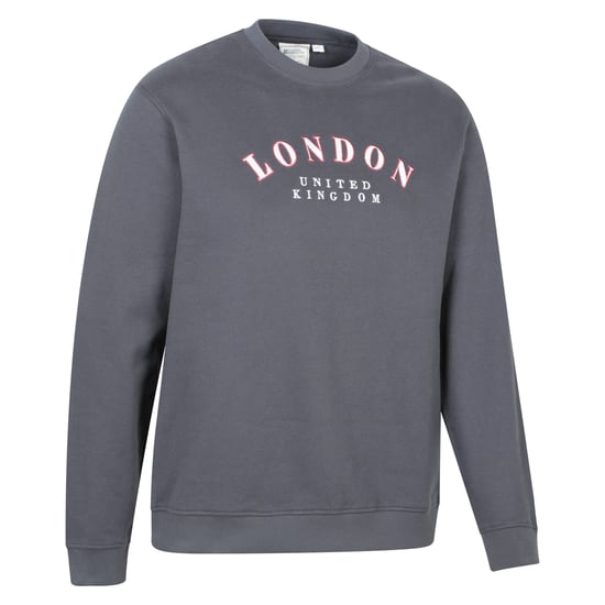 Mountain Warehouse Heren Regional London Sweatshirt (Antraciet) - Image 4