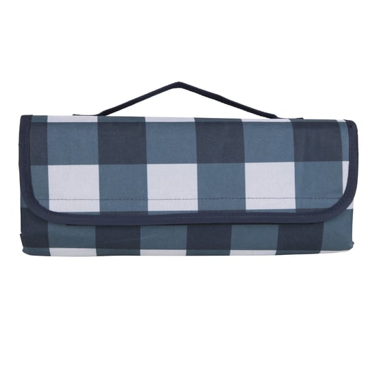 Mountain Warehouse Checked Picnic Blanket (Corn Blue) - Image 1