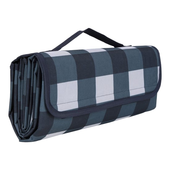 Mountain Warehouse Checked Picnic Blanket (Corn Blue) - Image 3