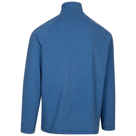 Trespass - Heren Keynote Anti Pluis 1/4 Rits Fleece Vest (Haven Blauw) - Image 2