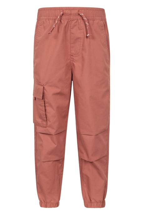 Mountain Warehouse Childrens/Kids Active Hiking Trousers (Rust) - Image 1