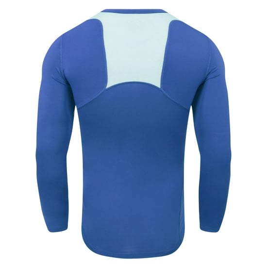 Umbro Mens Elite V Neck Base Layer Top (Royal Blue) - Image 2