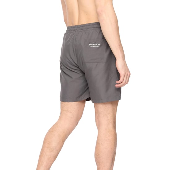 Crosshatch Mens Wabasso Swim Shorts (Charcoal) - Image 2