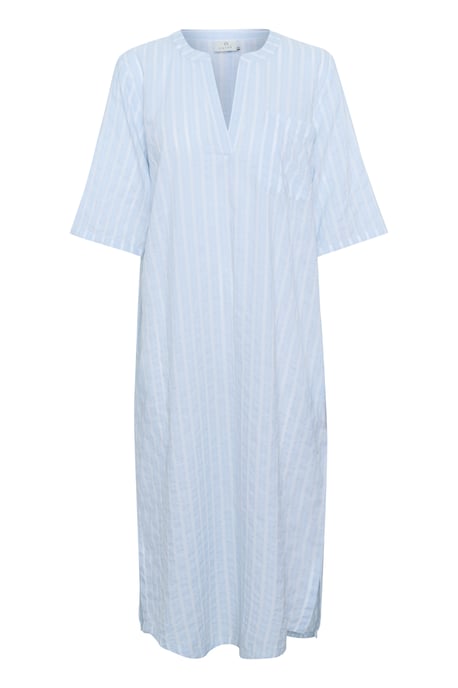 Jurk Loose fit blue white - Image 4
