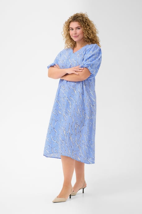 Jurk A-shape blue - Image 2