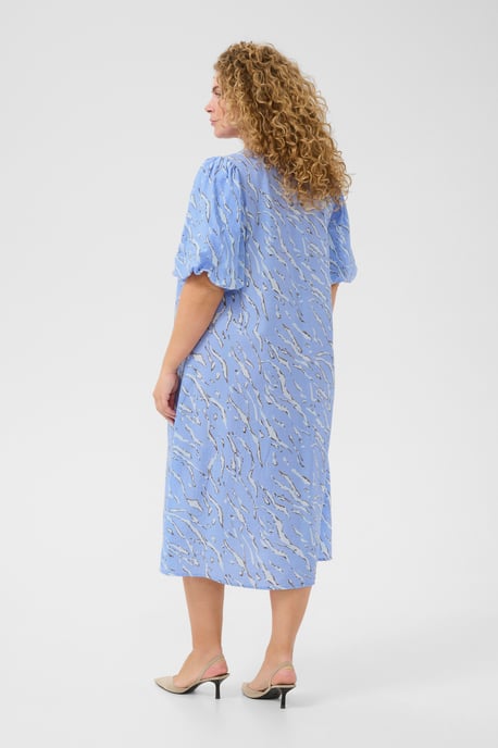 Jurk A-shape blue - Image 3