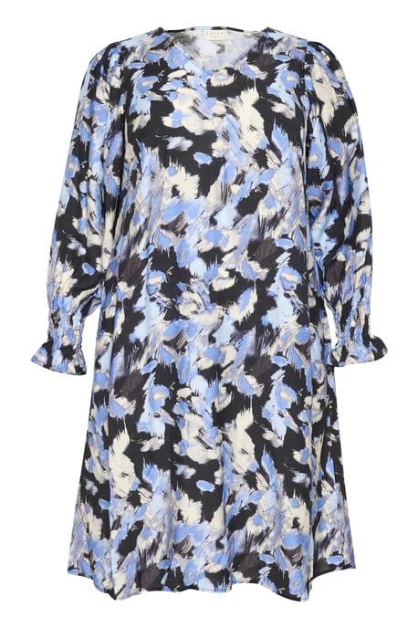Jurk A-shape black blue - Image 5
