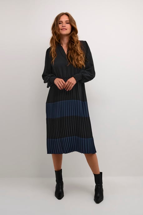 Jurk Feminine black blue - Image 1