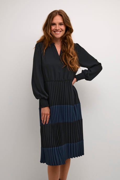 Jurk Feminine black blue - Image 2
