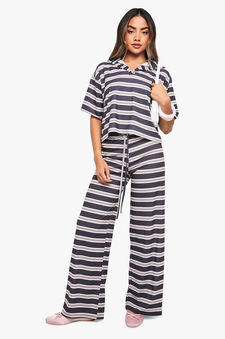 STRIPE COLLARED TOP - Image 3