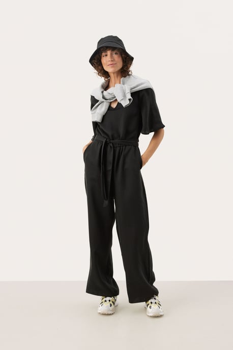 Jumpsuit Regular fit black - Image 2