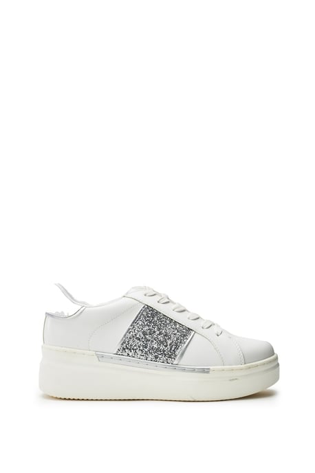 Lavander Silver Sneakers - Image 1