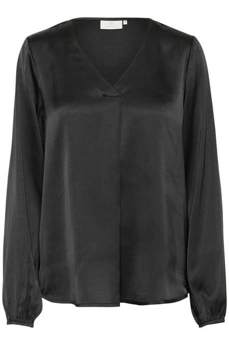 Sleeveless blouse Regular fit Black Deep - Image 4