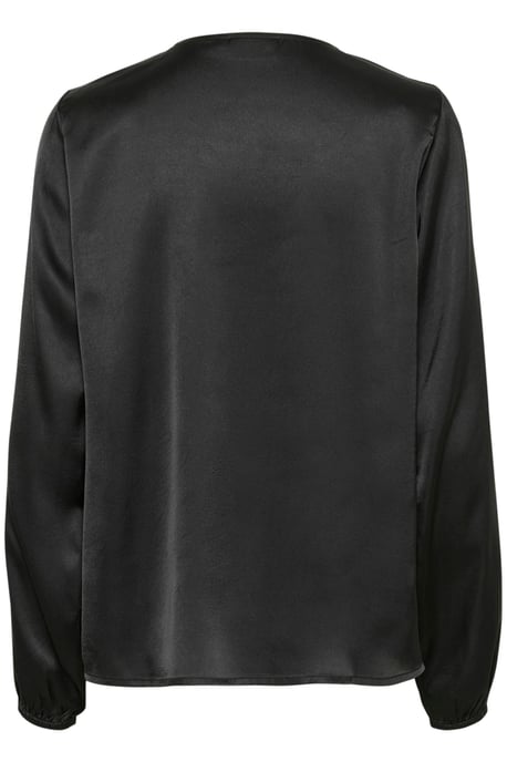 Sleeveless blouse Regular fit Black Deep - Image 5