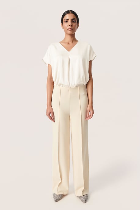 Sleeveless blouse Regular fit Whisper White - Image 1