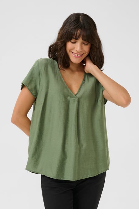 Blouse with short sleeve Regular fit Sea Spray CC - Image 3
