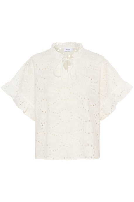 Blouse with short sleeve Loose fit Ice - Image 4