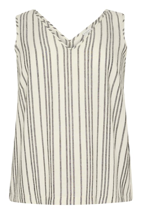 Sleeveless blouse Regular fit Moonstruck / Black Stripe - Image 4