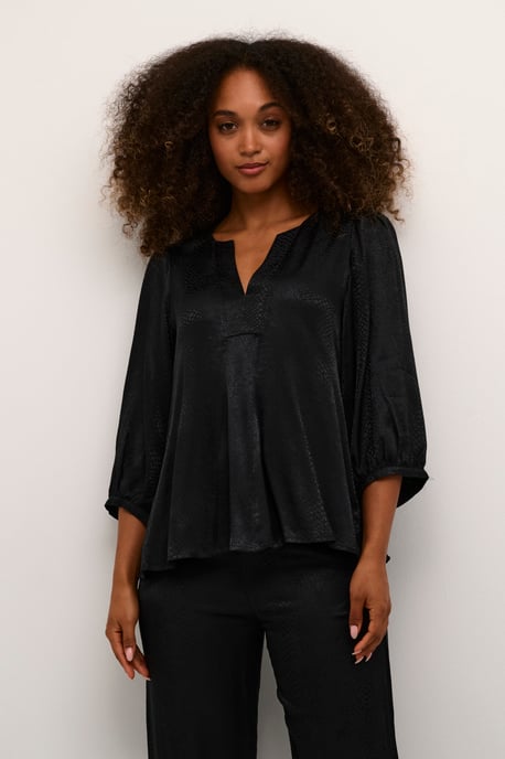 Blouse with short sleeve A-shape Meteorite - Image 3