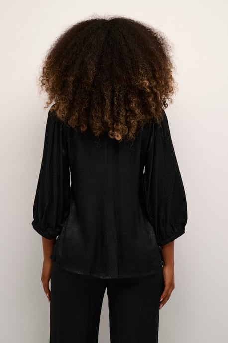 Blouse with short sleeve A-shape Meteorite - Image 4