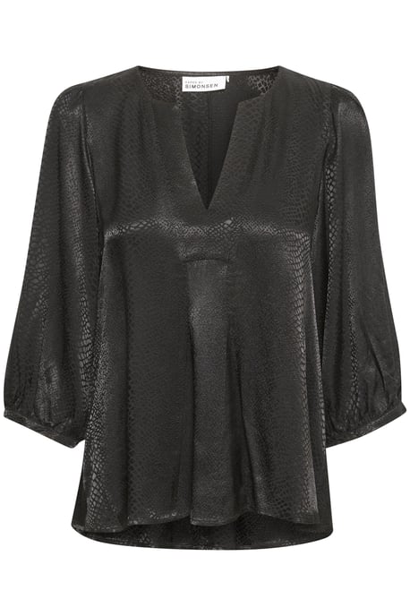 Blouse with short sleeve A-shape Meteorite - Image 5