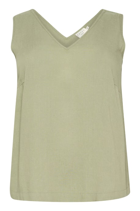 Mouwloos shirt Regular fit Oil Green - Image 4