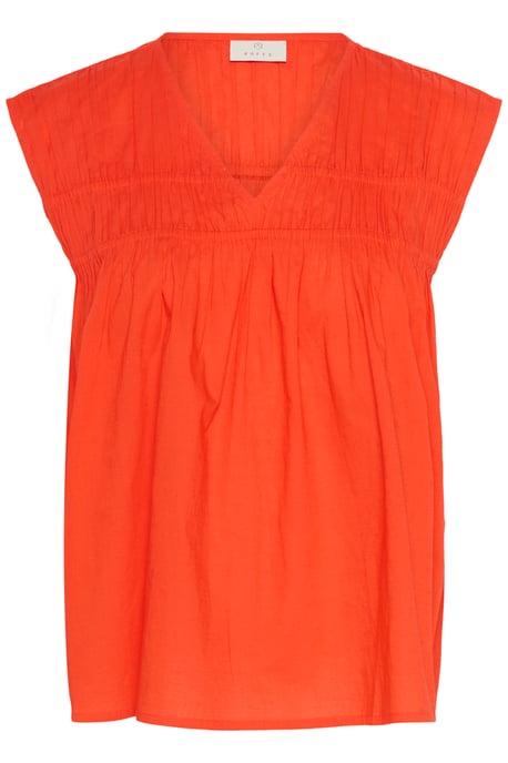 Sleeveless blouse A-shape Grenadine - Image 4